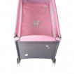Moni Crib on two levels SLEEPY pink from Pakostnik