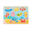 TOOKY TOY Wooden educational board SEA BOTTOM TY856 from Pakostnik