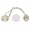 Cangaroo Pacifier and chain set STAR from Pakostnik