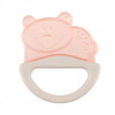 Canpol babies Silicone rattle with soft comb 0m+ BEAR Pink from Pakostnik