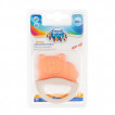 Canpol babies Silicone rattle with soft comb 0m+ BEAR Pink from Pakostnik