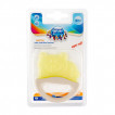 Canpol babies Silicone rattle with soft comb 0m+ BEAR Yellow and Beige from Pakostnik