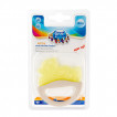 Canpol babies Silicone rattle with soft comb 0m+ DUCK Yellow and Beige from Pakostnik