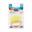 Canpol babies Silicone rattle with soft comb 0m+ FISH Yellow and Beige from Pakostnik