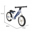 BYOX Foldable balance bike 12" FOLDY (2-5 years) Blue from Pakostnik