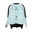 Sevi bebe Car seat cover with ribbon Leaves from Pakostnik
