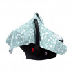 Sevi bebe Car seat cover with ribbon Leaves from Pakostnik