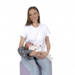 Sevi bebe Breastfeeding pillow grey Stars from Pakostnik