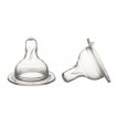 Canpol babies Anticolic silicone pacifier for a bottle EASY START 6m+ 2pcs from Pakostnik