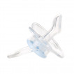 Canpol babies Anatomical Silicone Pacifier 6-18m Newborn Baby blue from Pakostnik
