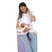 Sevi bebe Luxury breastfeeding pillow with embroidery Pink from Pakostnik