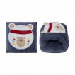 Sevi bebe Luxury breastfeeding pillow with embroidery Grey from Pakostnik