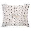 Sevi bebe Organic muslin diaper 120/100 cm Grey Stars from Pakostnik