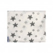 Sevi bebe Organic muslin diaper 120/100 cm Grey Stars from Pakostnik