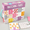 Floss and Rock Jigsaw matching pairs numbers pink from Pakostnik