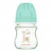 Canpol babies Exotic Animals Wide Neck Bottle 120 ml Turquoise from Pakostnik