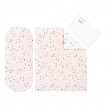 Kikkaboo Baby sleeping set for stroller 6 parts Bear with me Pink from Pakostnik