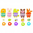 TOOKY TOY Wooden sewing game ANIMALS from Pakostnik