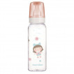 Canpol babies Glass bottle with narrow neck 240ml 12m+ Coral from Pakostnik
