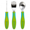Vital Baby Set of metal cutlery 12m+ Green V-443881 from Pakostnik