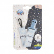 Canpol babies Pacifier clip with tape BONJOUR PARIS Blue from Pakostnik