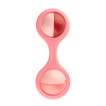 Canpol babies Rattle with rotating balls BARBELL Pink from Pakostnik