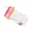 Canpol babies Non-flowing cup with straw 350ml 6m + CAT Pink from Pakostnik