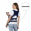 Sevi bebe Supported Wearable Sling Blue from Pakostnik