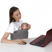 Sevi bebe Skin To Skin Sling Grey from Pakostnik