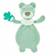 Babyjem Sleeping bear with teether 36cm Green from Pakostnik