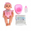 Moni Toys Doll 31 cm peeing with diapers from Pakostnik