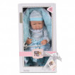 Moni Toys Doll 41 cm Blue with blanket 8530 from Pakostnik