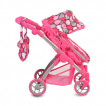 Moni Toys Doll stroller Vicky pink 9620 from Pakostnik