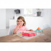 Badabulle Non-slip Baby Plate/Bowl pink B005211 from Pakostnik