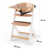 KinderKraft ENOCK High Chair White from Pakostnik