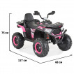 Moni Battery buggy 12V COOL NEL-007 EVA tires Pink from Pakostnik