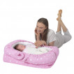 Sevi bebe Nest for baby anti-reflux Pink/Stars from Pakostnik