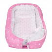 Sevi bebe Nest for baby anti-reflux Pink/Stars from Pakostnik