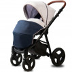 Qumes Baby stroller Bera 2 in 1 Beige and Blue from Pakostnik