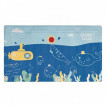 Badabulle Bath mat with temperature indicator 70 x 40 cm Underwater world B023016 from Pakostnik