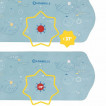 Badabulle Bath mat with temperature indicator 91 x 40 cm B023014 from Pakostnik