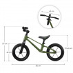 Kikkaboo Balance bike 12" ETER (2-5 years) Green from Pakostnik