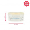 Badabulle Containers Set 300 ml pack of 3 pcs B004306 from Pakostnik