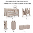 KinderKraft Baby cot JOY FULL 2 with accessories Beige from Pakostnik