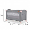 Cangaroo Baby cot SKYGLOW 2 Levels Pink from Pakostnik
