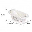 Cangaroo Baby bath with accessories BUBBLE 95cm Pink from Pakostnik
