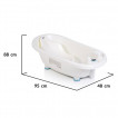 Cangaroo Baby bath with accessories BUBBLE 95cm Blue from Pakostnik