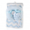 Cangaroo Baby blanket 75x90 cm with pillow SAMMY Blue from Pakostnik