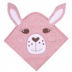 Bio Baby Baby bathrobe with ears - Fox 100% organic cotton Pink from Pakostnik