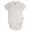 Bio Baby Baby bodysuits with short sleeves Еcru (50, 56, 62, 68, 74) from Pakostnik